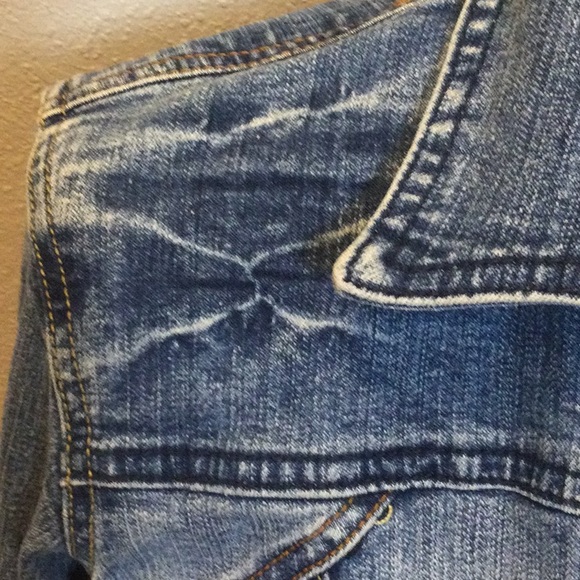 Rue 21 denim jacket size Medium - Picture 3 of 7